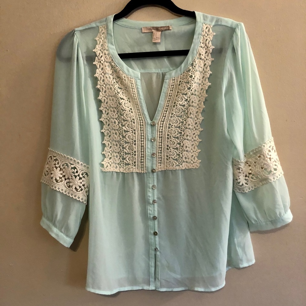 * SOLD*  Chiffon Long Sleeve